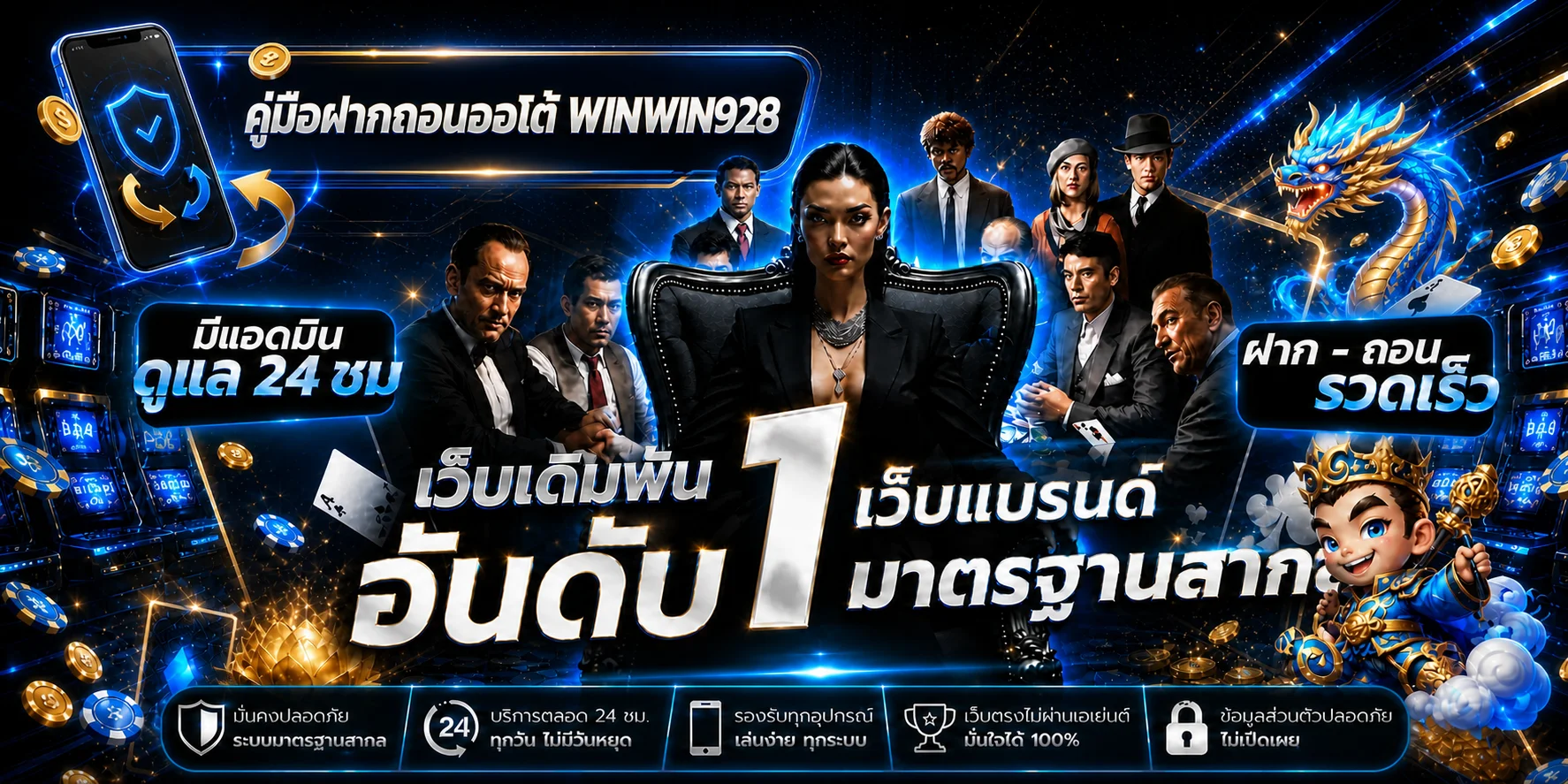 WINWIN928 ฝากถอนออโต้ ทำงานอย่างไรและตรวจรายการ